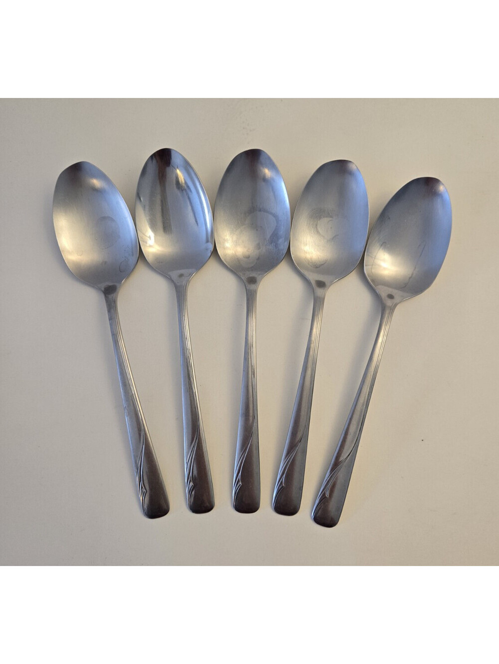 VTG Oneida LTD “Oceanic” Flatware Set of 5 Tablespoons Serving Spoons